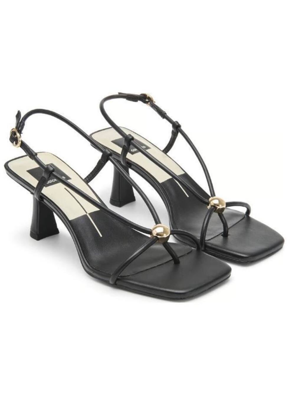 NWT🧡DV by Dolce Vita - Black Milai Dress Sandal - 6